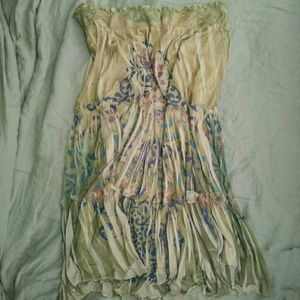 Lane Bryant boho chic maxi skirt